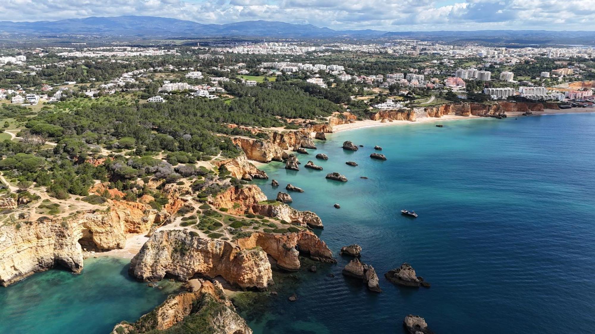 Luxury Modern T2 Ocean View - Free Parking - Pool Apartamento Alvor Exterior foto